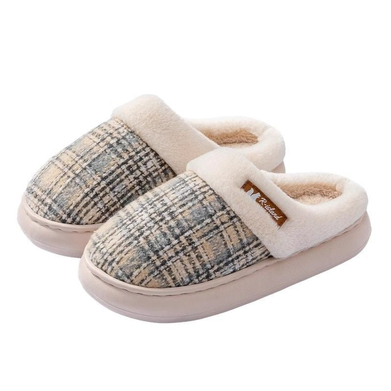 Unixex Warm Plush Winter Indoor Slippers