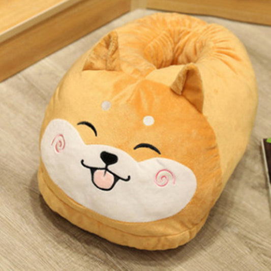 Cute Plush Animal Toys Collection Slipper - Soft, Adorable, and Fun!