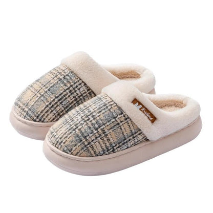 Unixex Warm Plush Winter Indoor Slippers