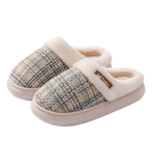 Unixex Warm Plush Winter Indoor Slippers